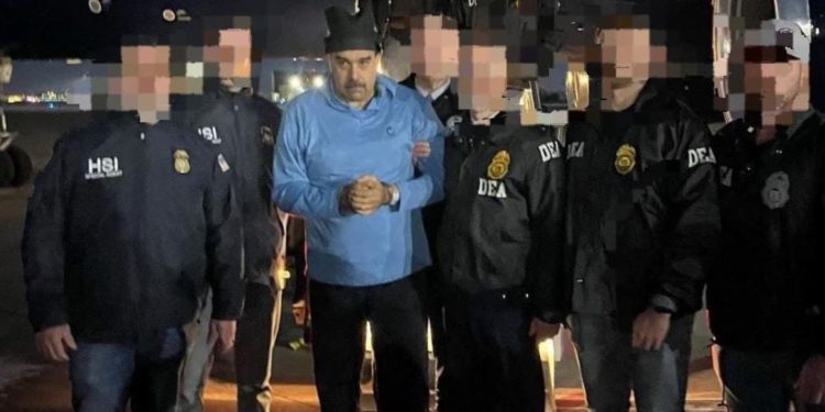 Ο Νικολάς Μαδούρο υπό κράτηση στις ΗΠΑ (φωτογραφίες, βίντεο)