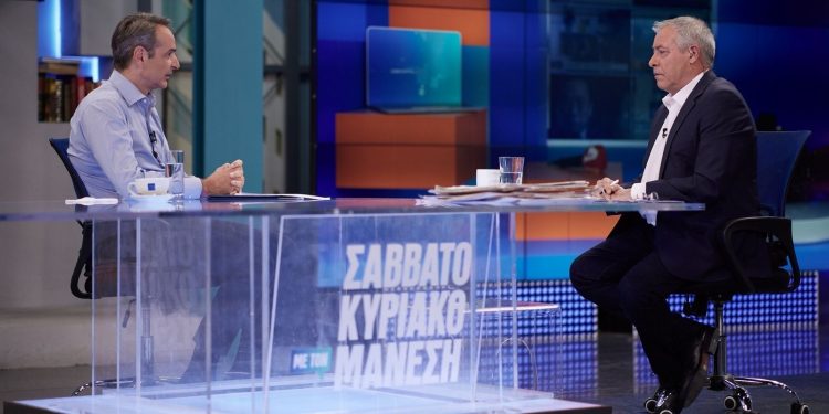 Ο Μητσοτάκης στον Alpha το Σάββατο