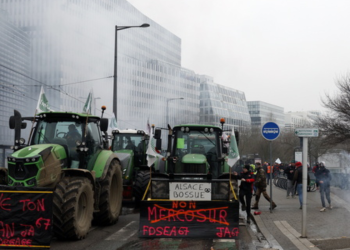 Στρασβούργο: Χιλιάδες αγρότες κατά της Mercosur (βίντεο)