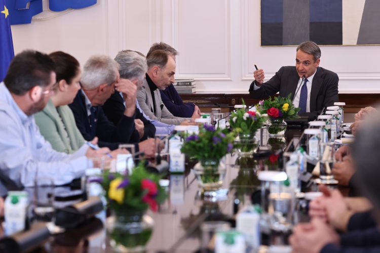 Μητσοτάκης σε εκπροσώπους αγροτών: «Τις εξελίξεις τις διαμορφώνουν οι παρόντες και όχι οι απόντες» (βίντεο)