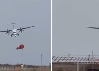 Νάξος: Πιλότοι διαχειρίζονται θυελλώδεις ανέμους και προσγειώνουν αεροπλάνα με ασφάλεια (βίντεο)