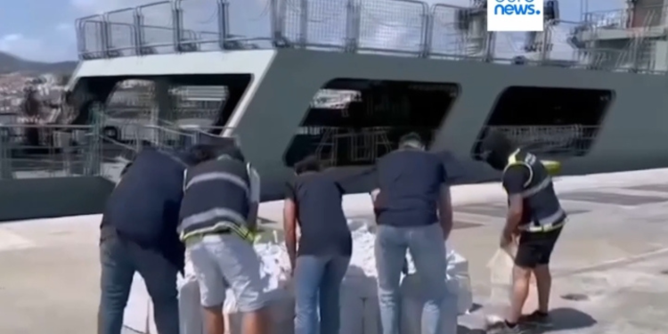 Πορτογαλία: Η μεγαλύτερη ποσότητα κοκαΐνης που έχει κατασχεθεί ποτέ στη χώρα (βίντεο)