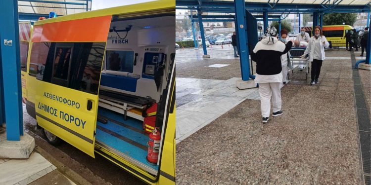 ΠΟΕΔΗΝ: Καταγγελία για επικίνδυνη διακομιδή ασθενούς από τον Πόρο στην Αθήνα