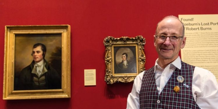Χαμένο πορτρέτο του Ρόμπερτ Μπερνς επιστρέφει στο κοινό της Σκωτίας