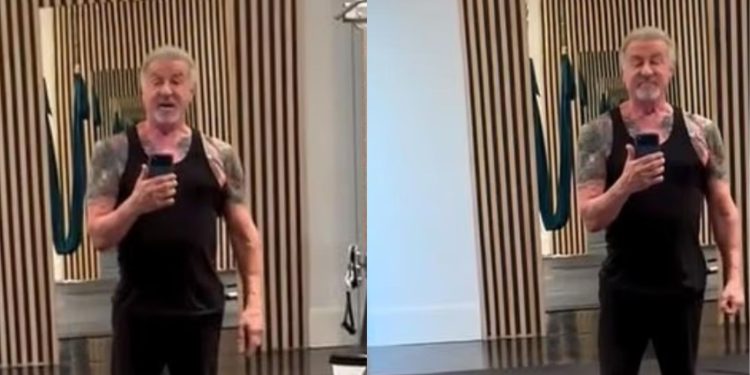 Ο Σιλβέστερ Σταλόνε γυμνάζεται στα 79 του (βίντεο)