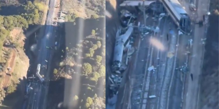 Ισπανία: Ειδικοί μιλούν για «παράξενο σιδηροδρομικό δυστύχημα»