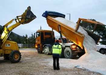 Αποκαταστάθηκε η κυκλοφορία στη λεωφόρο Πάρνηθος
