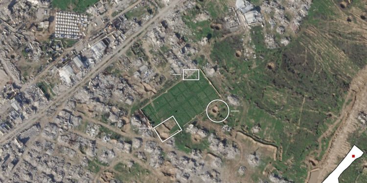 Γάζα: Ισραηλινές δυνάμεις ισοπέδωσαν μέρος του πολεμικού νεκροταφείου της 