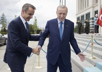 Συνάντηση Μητσοτάκη – Ερντογάν: Σε διατήρηση του κλίματος ηρεμίας προσδοκά η Αθήνα