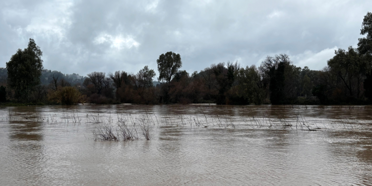 Κακοκαιρία στην Ηλεία: Έσπασε αναχώματα ο Αλφειός